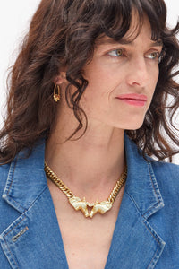 Clare V Le Cheval Necklace