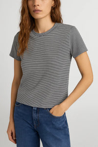 Frame Stripe Baby Tee