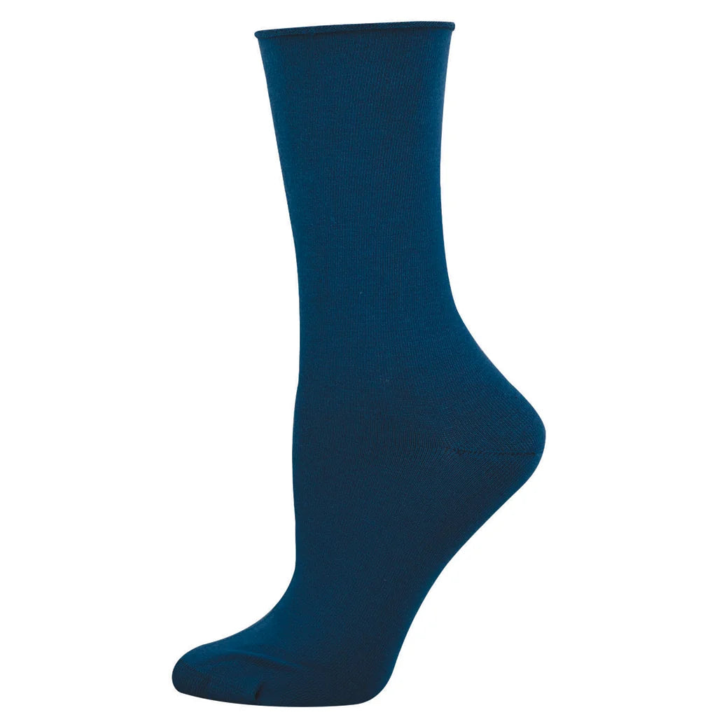 Solid Blue Socks