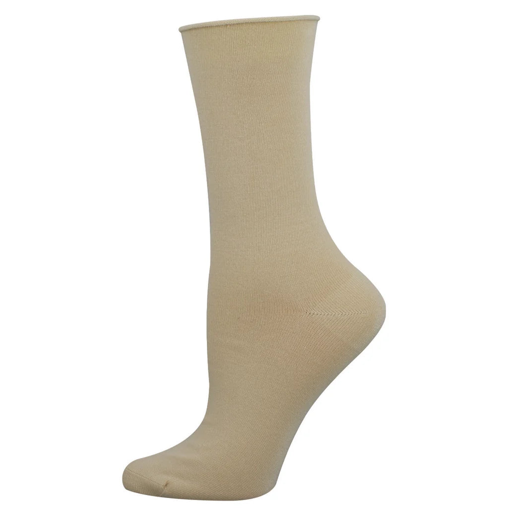 Solid Ivory Socks