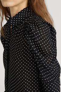 Frame The Gillian Top Black Multi