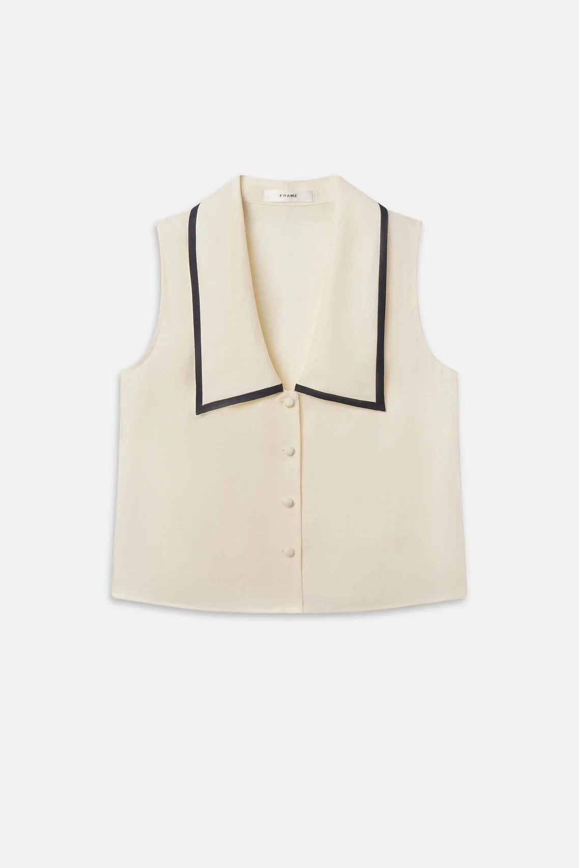 Frame The Cabana Top Cream Multi