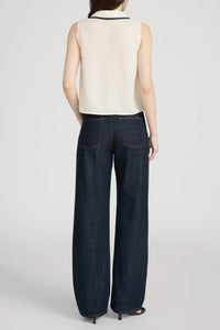 Frame The Cabana Top Cream Multi