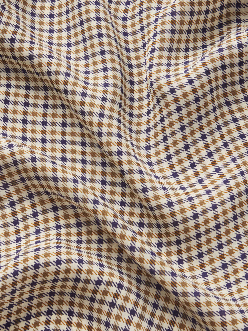 Frame Le haut Gillilan à motif pied-de-poule