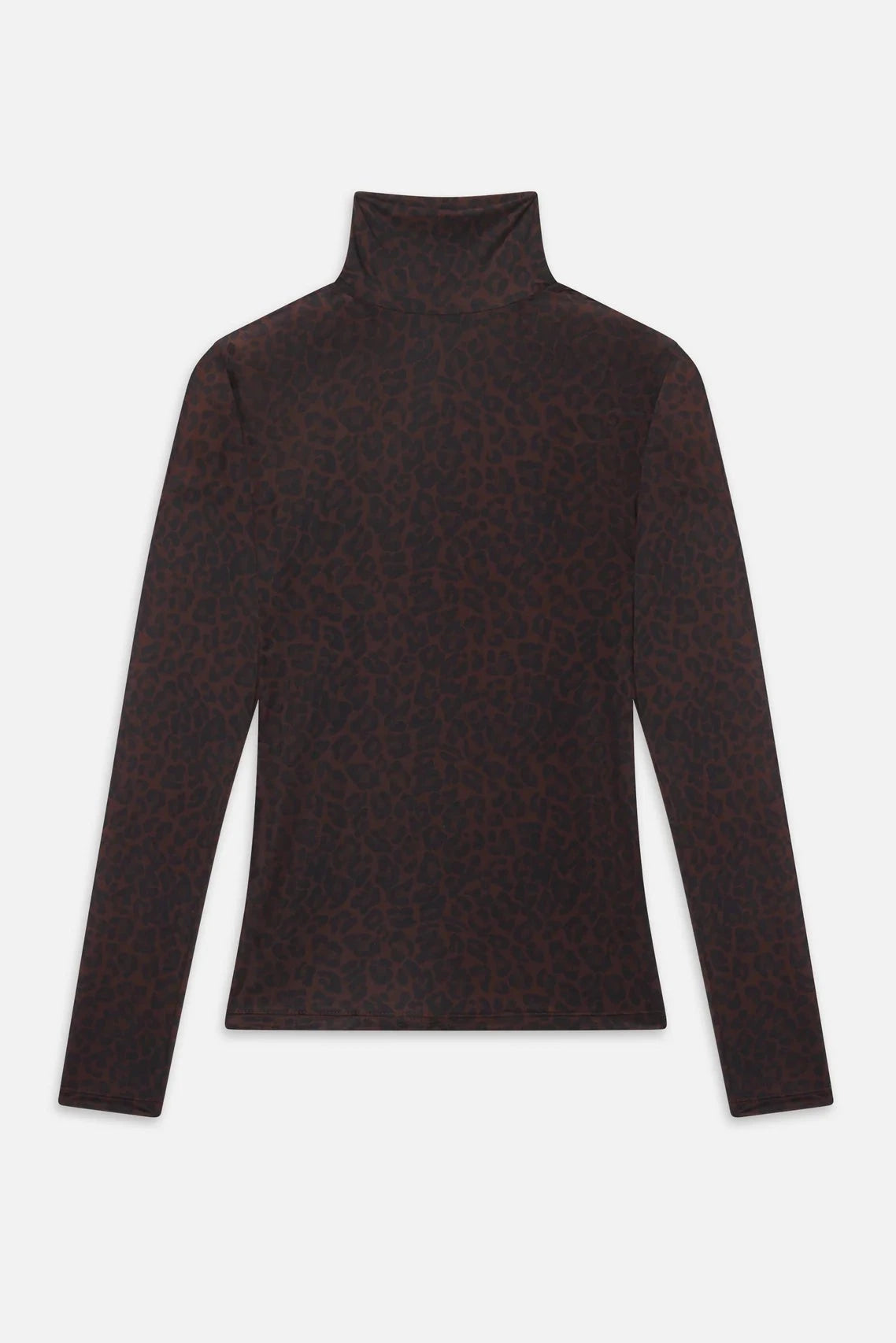 Frame The Hosiery Top - Dark Leopard Multi