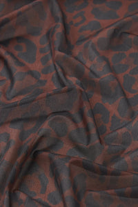 Frame The Hosiery Top - Dark Leopard Multi