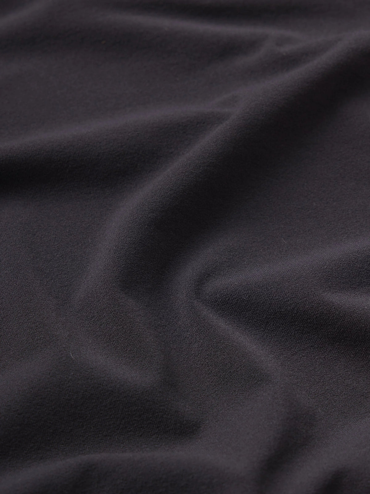 Frame The Short-Sleeve Draped Top Black