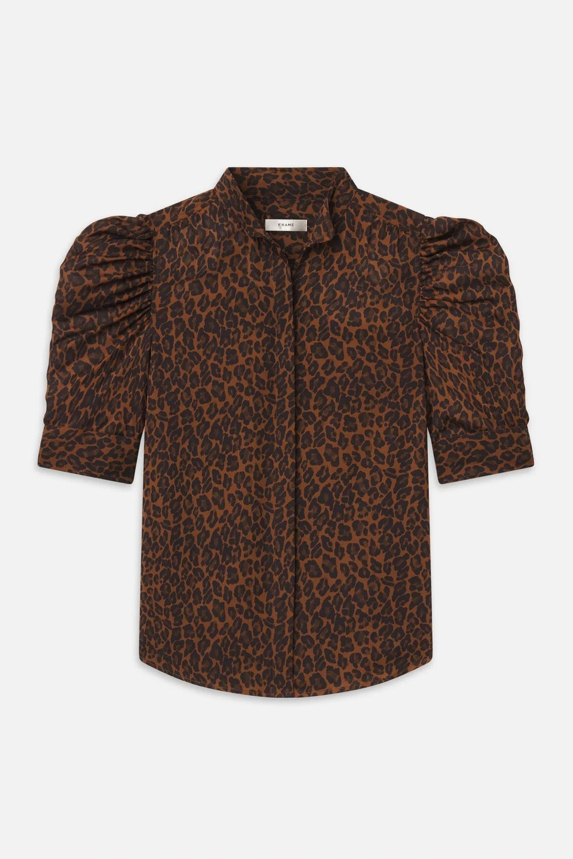 Frame The Gillian Blouse - Light Leopard Multi