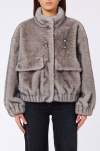 Liu Jo Jacket Silver Grey