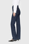 Frame The Ruler High Rise Straight Leg Jeans