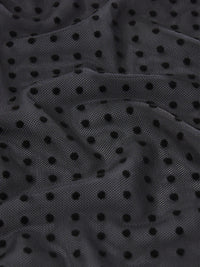 Frame The Mesh Polka Dot Top