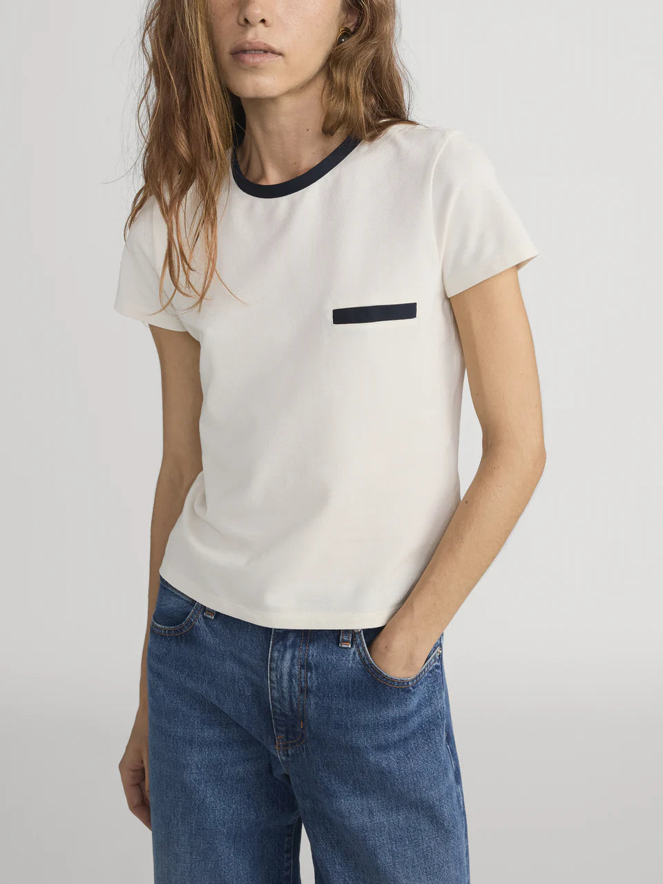 Frame The Pique Baby Tee