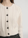 Frame The Cable Knit Cardi