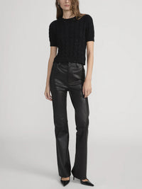 Frame The Sequin Gathered Sweater