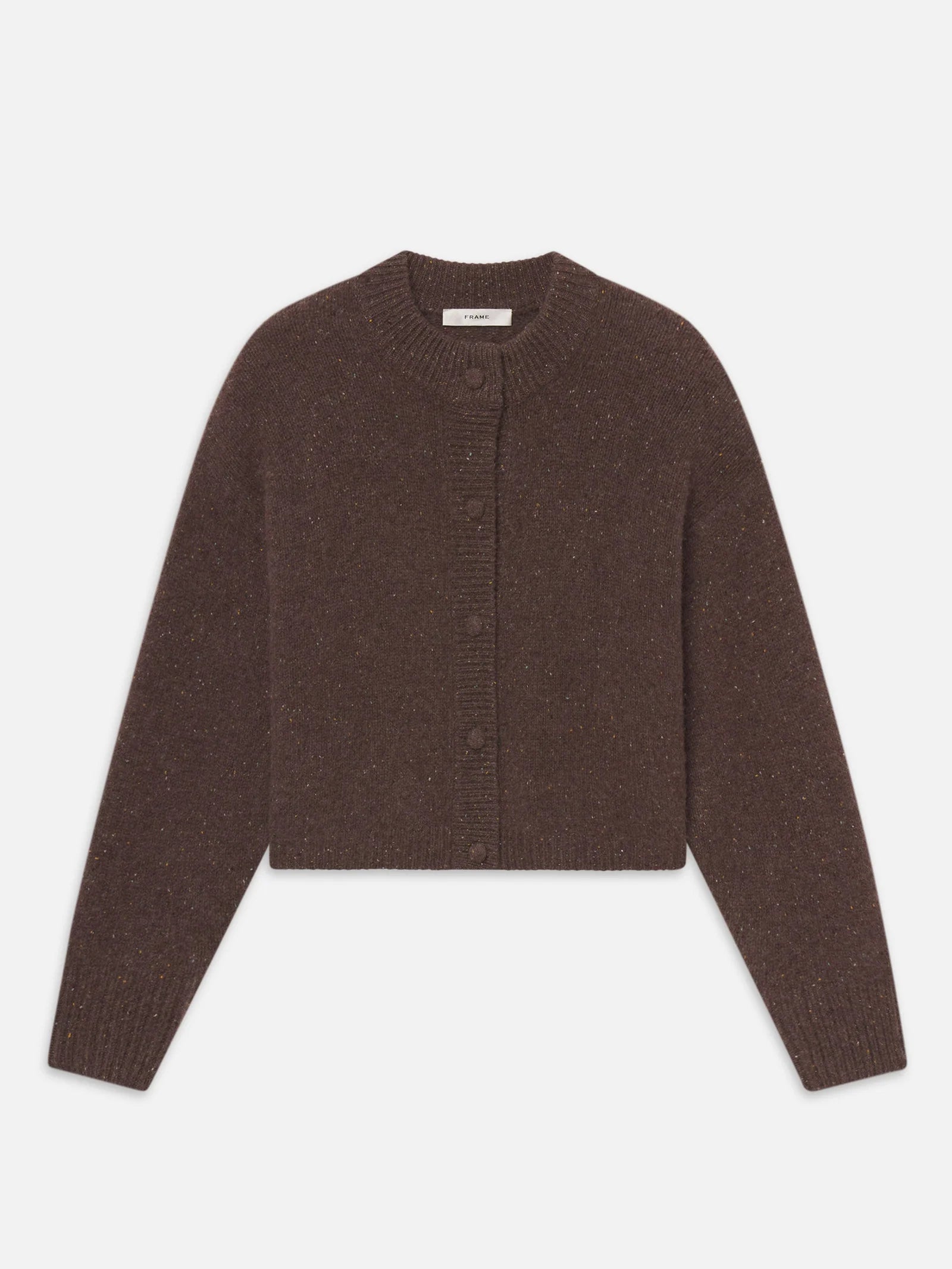 Frame The Cashmere Fleck Cardi