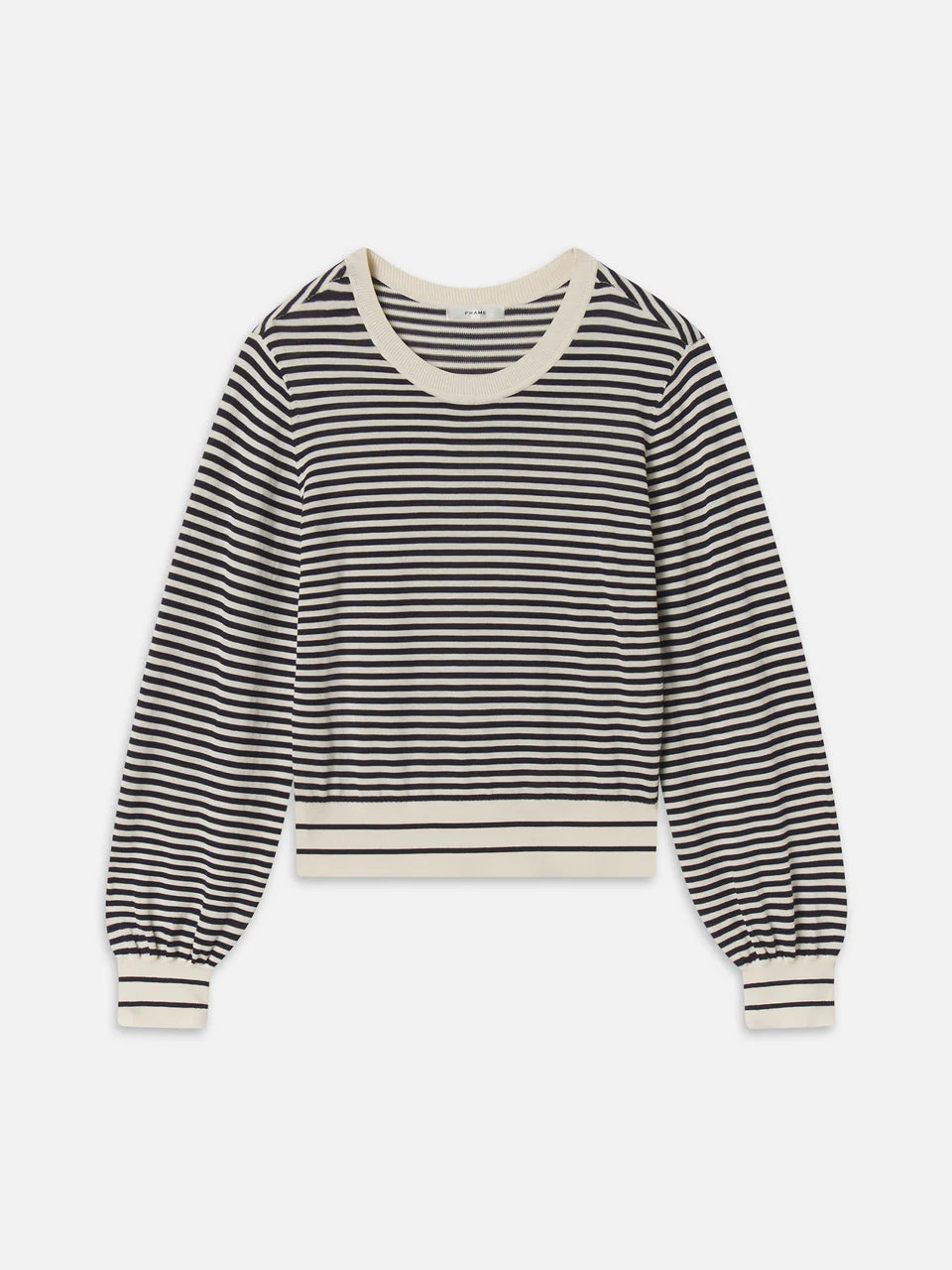 Frame The Striped Knit Sweater