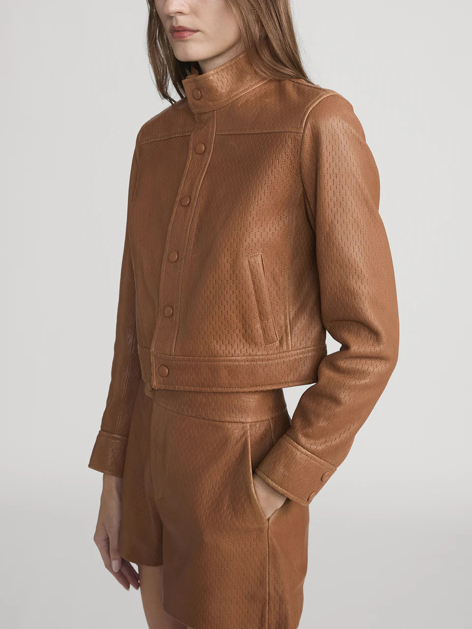 Frame The Leather Trucker Jacket