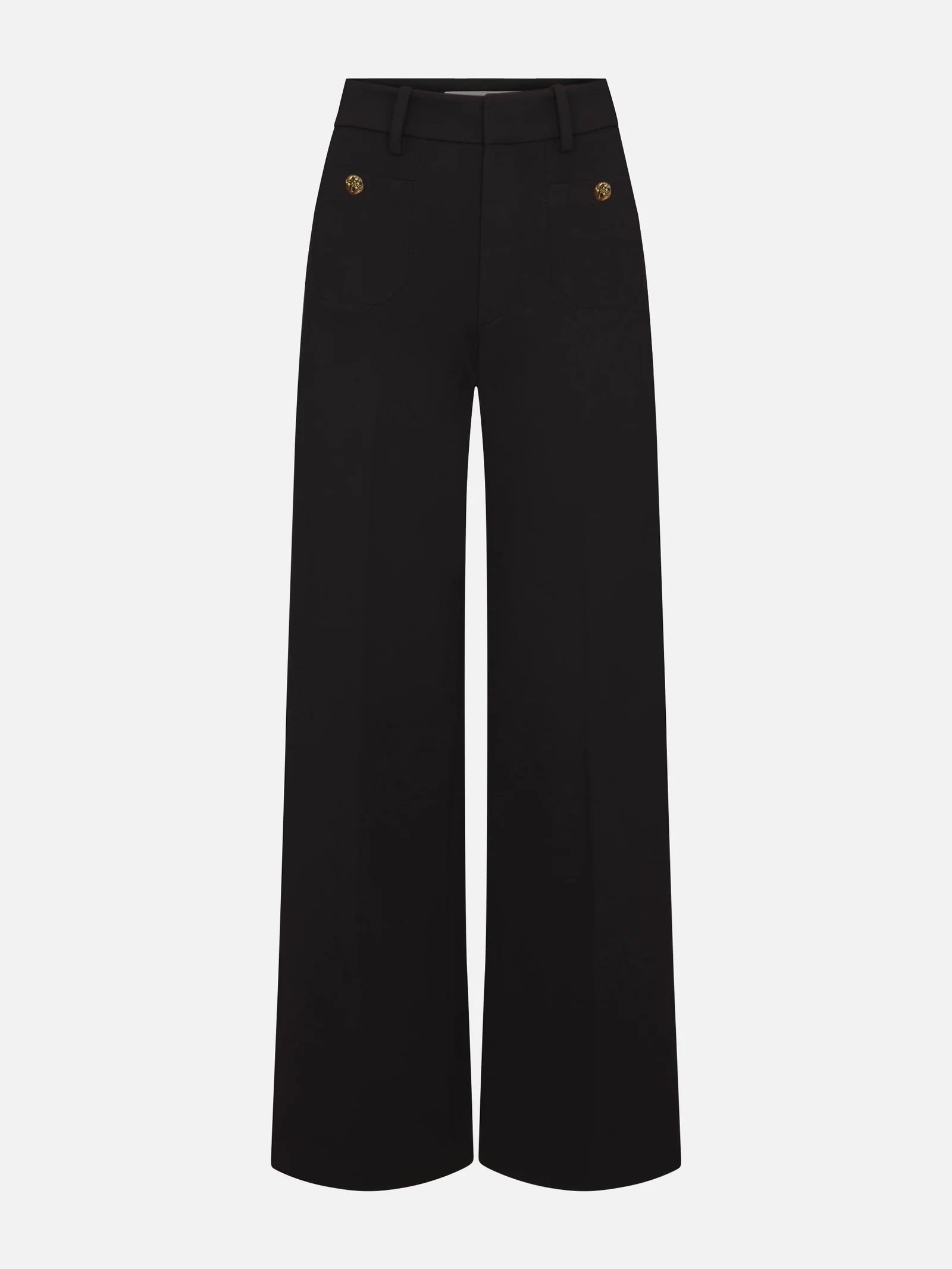 Frame The Pixie Slim Palazzo Trouser Modernist Pocket