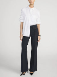 Frame The Reboot Trouser Sculpted Seam Navy