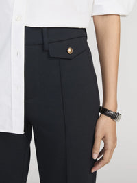 Frame The Reboot Trouser Sculpted Seam Navy
