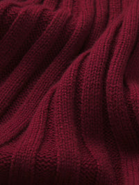 Frame The Flutter Cardi Deep Garnet