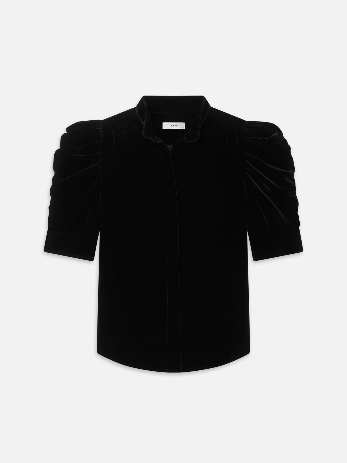 Frame The Velvet Gillian Top Black