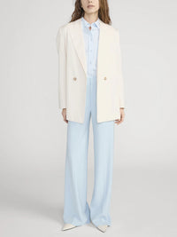 Frame Le Pantalon raffiné Bleu clair
