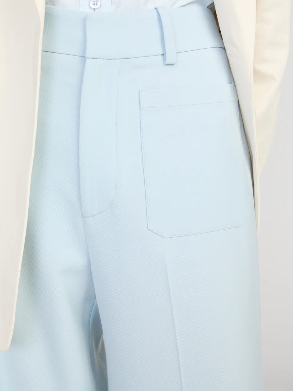 Frame Le Pantalon raffiné Bleu clair