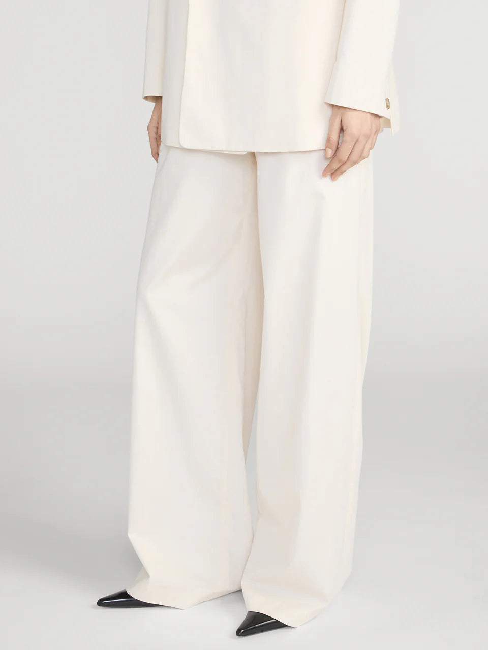 Frame The Society Pant Ecru