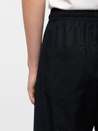 Zadig & Voltaire WWPA01915 Pantalon Tailleur Strass Poma Encre