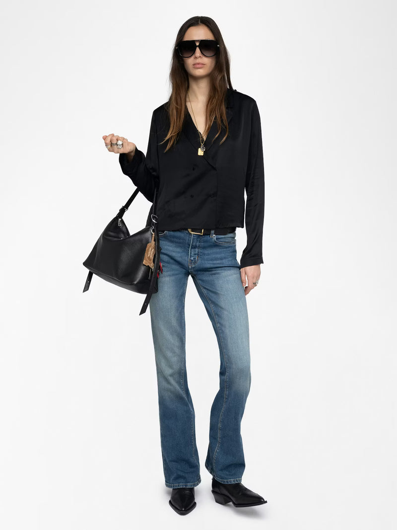 Zadig & Voltaire Blouse en satin Tussi