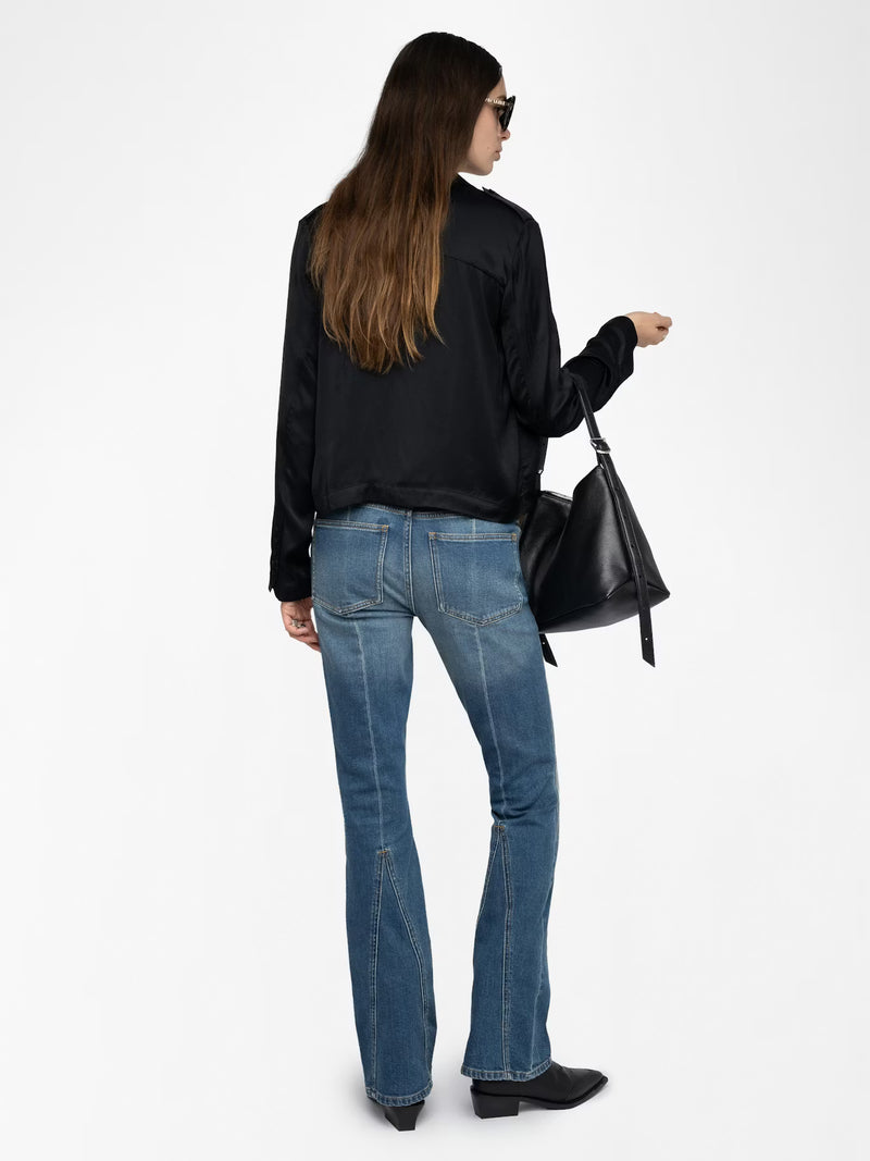 Zadig & Voltaire Blouse en satin Tussi