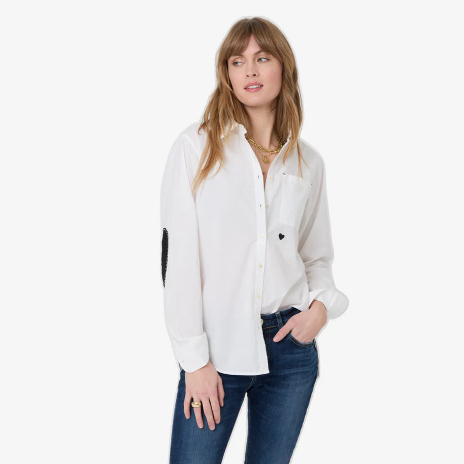 Chemise Mia Kerri Rosenthal Core Classique Blanche