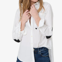 Chemise Mia Kerri Rosenthal Core Classique Blanche