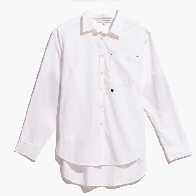 Chemise Mia Kerri Rosenthal Core Classique Blanche