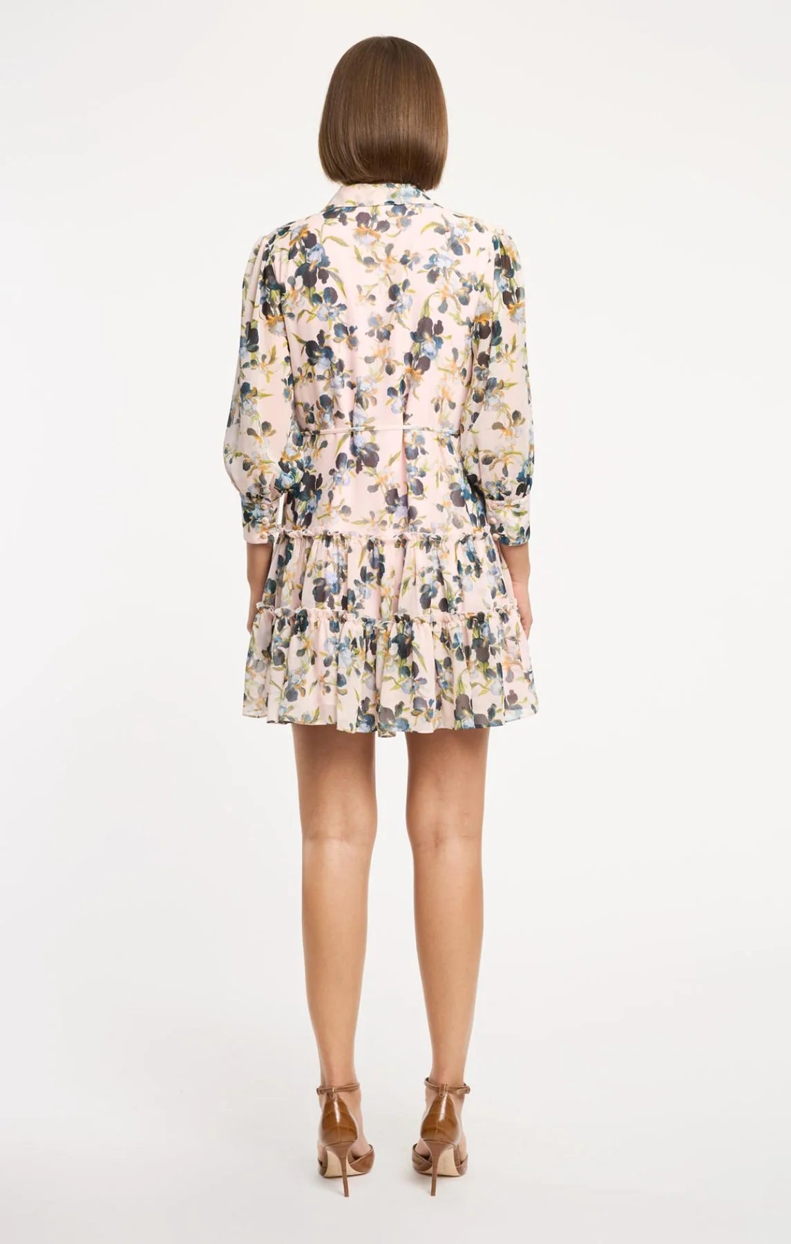 Cinq A Sept Trailing Iris Rhys Dress Rosy Cloud Multi