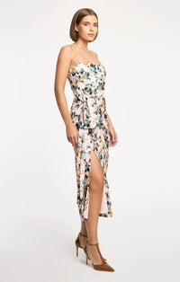 Cinq A Sept Robe Tilsa Iris Traînant