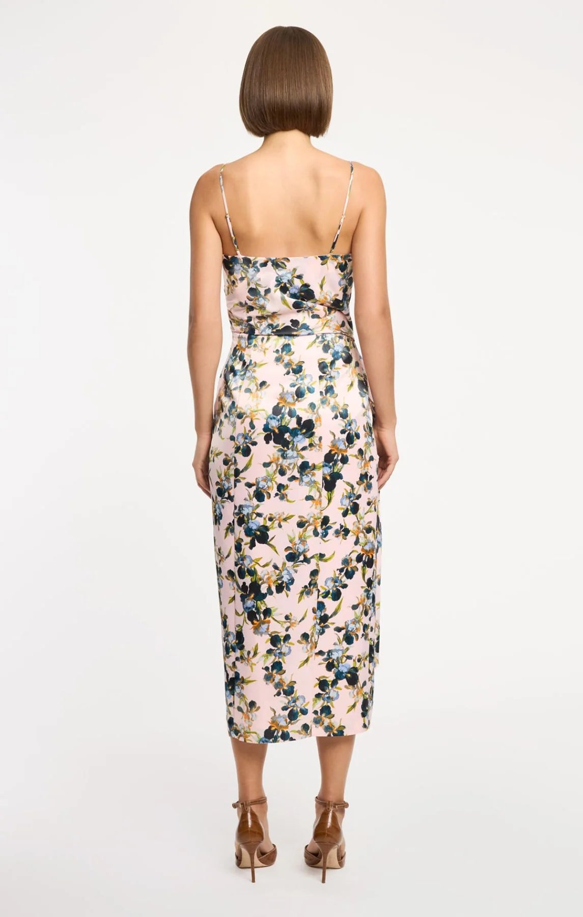 Cinq A Sept Robe Tilsa Iris Traînant