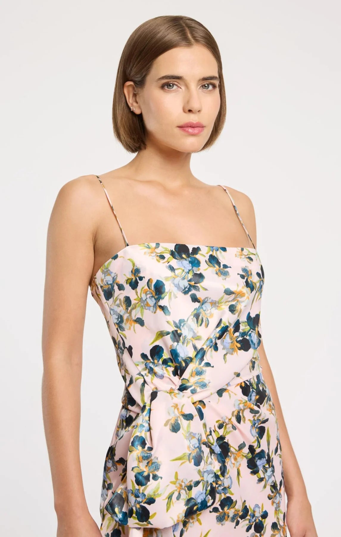 Cinq A Sept Robe Tilsa Iris Traînant