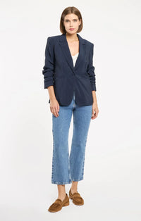 Cinq A Sept Blazer Khloe Tissé Froissé