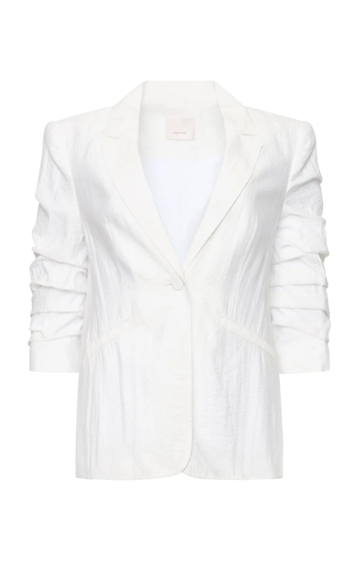 Cinq A Sept Tumbled Woven Khloe Blazer