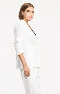 Cinq A Sept Tumbled Woven Khloe Blazer