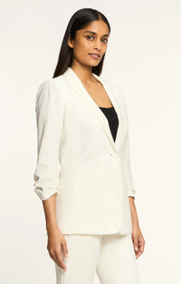 Blazer Crêpe Khloe Cinq A Sept Ivoire