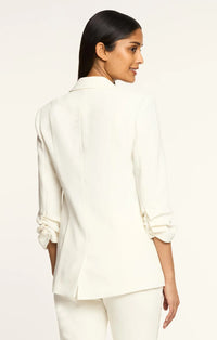 Blazer Crêpe Khloe Cinq A Sept Ivoire