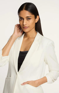Blazer Crêpe Khloe Cinq A Sept Ivoire