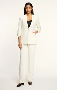 Blazer Crêpe Khloe Cinq A Sept Ivoire