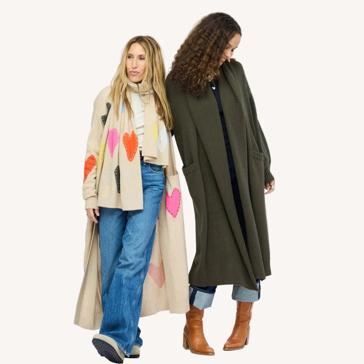 Kerri Rosenthal Zero Waste Scarf Camel-Multi