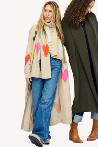 Kerri Rosenthal Zero Waste Scarf Camel-Multi