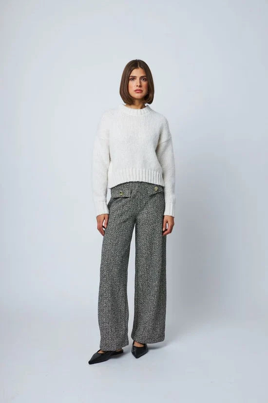 Line Hattie Sweater - Snowfall