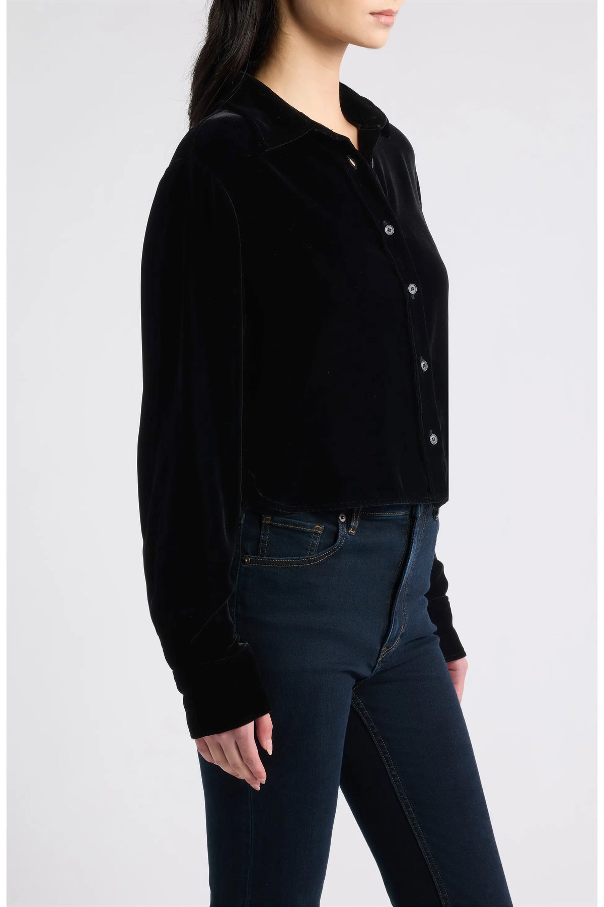 Frame The Velvet Charles Shirt Black